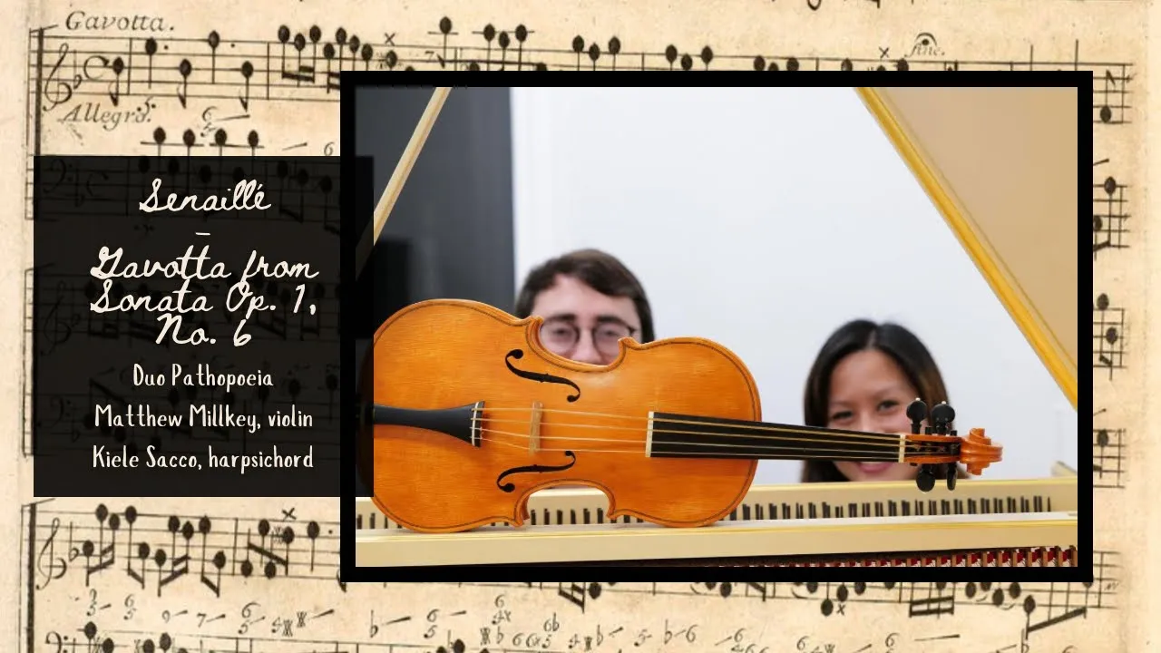 Senaillé: Gavotta from Sonata in G Minor Op. 1, no. 6