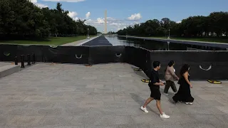 Trump acknowledges some contractor error on Reflecting Pool NBC4 Washington