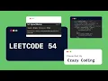 SPIRAL MATRIX LEETCODE 54 Optimal Approach in JAVA