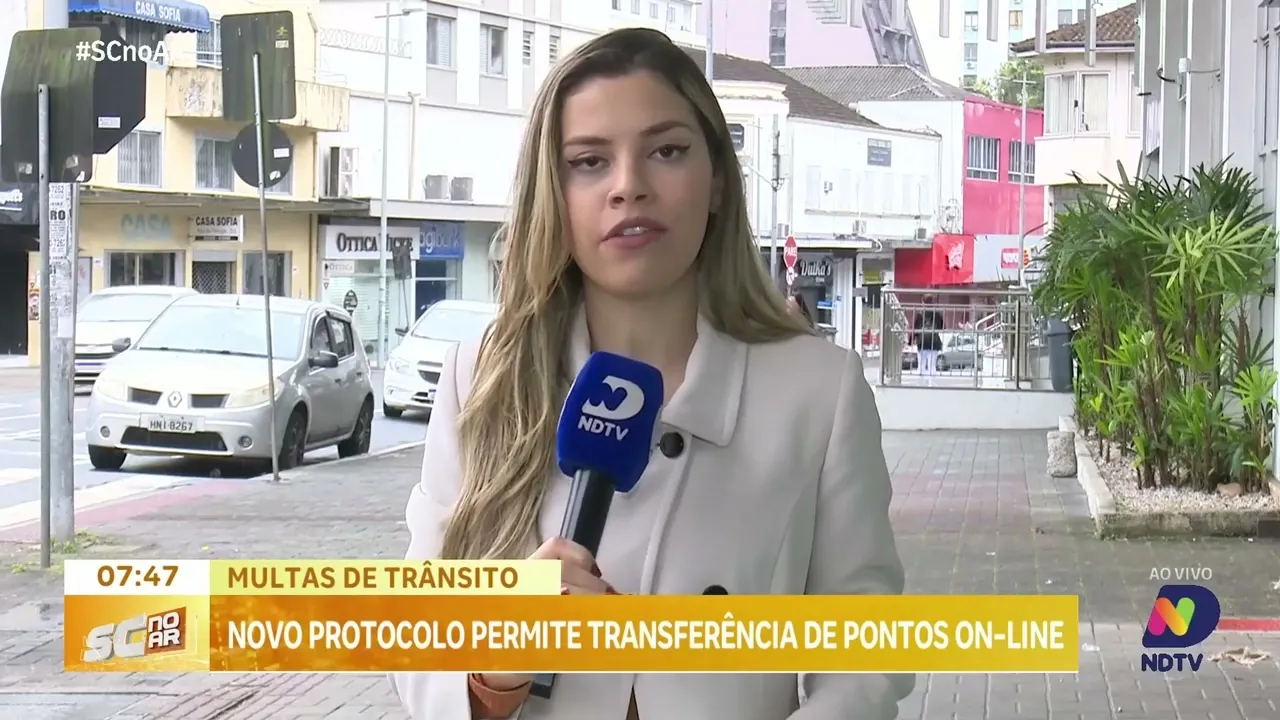 Novo protocolo permite transferência de pontos da CNH de forma on-line