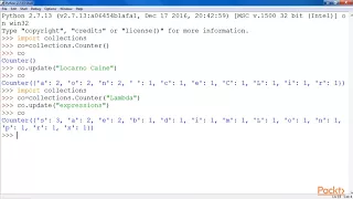 Learning Python Counter packtpub com