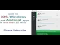 How to make IOS Android or Windows Apps Desktop App with PhoneGap and Browser Developer Tools