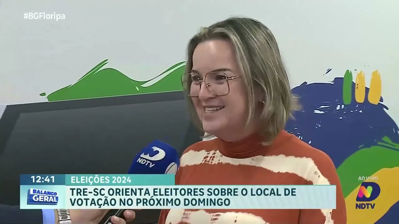 Eleições 2024: TRE-SC orienta eleitores sobre locais de votação no próximo domingo