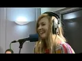 Robbie Williams singing  Shine Take That Cover @ BBC Radio 1 Live Lounge 07 10 2010