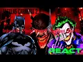 Download Lagu Liga da Justiça(DCEU) react ao Os Três Finais | Batman e Coringa | AniRap (Prod Hunter)