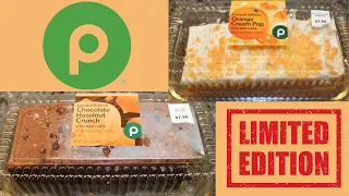 Limited Edition Publix Iced Bar Cake Orange Cream Pop Chocolate Hazelnut Crunch Review