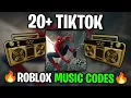 20 TIKTOK BYPASSED Roblox Music AUGUST 2026 WORKING IDS