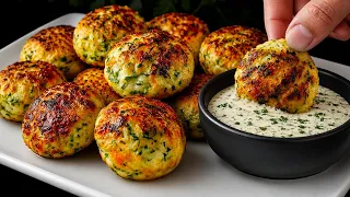 Ein göttlicher Snack von nur 2 Zucchini! Dieses Gericht wird jeden sofort beeindrucken!