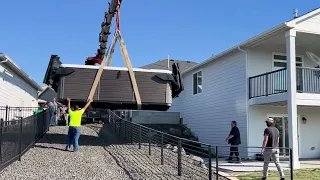 Eros Swim Spa Delivery