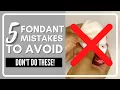 Download Lagu 5 Fondant Mistakes to Avoid for Cake Decorating Beginners!