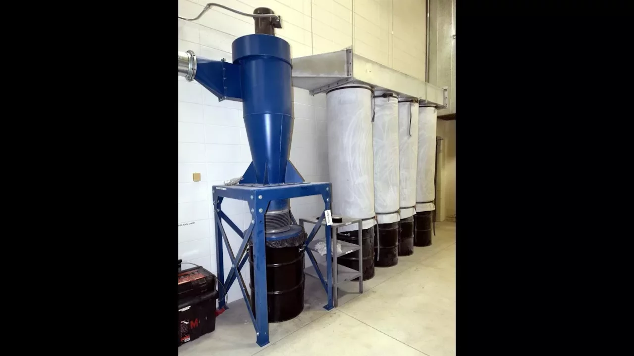 Used- Donaldson Torit Cyclone Dust Collector, Model 20 CYC - stock # 48626006