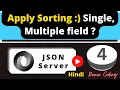 JSON Server Sorting Data with Single and Multiple Parameter