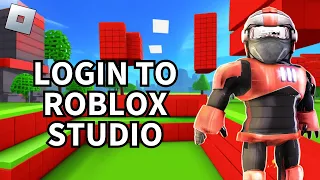 Sign in Roblox Studio How to Login to Your Account on Roblox Studio 2024