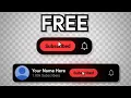 Download Lagu FREE YouTube Subscribe + Bell Animation | MOGRT Download | No Copyright
