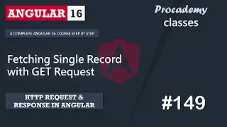 Fetching Single Record with HTTP GET Request Angular HTTP Client A Complete Angular Course