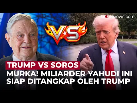 Trump Tuding George Soros Dalangi Demo AS, Ancam Jerat dengan UU Terorisme