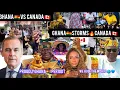 Download Lagu TENSION🔥AS GHANA🇬🇭TAKE OVER CANADA🇨🇦BY STORM😳🙊what!!