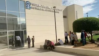 Mexican courthouse where alleged killers of Australian, US surfers are on trial | AFP