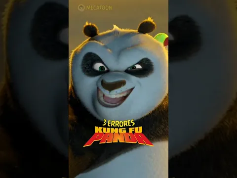 🐼😱3 Errores en Kung Fu Panda Que Quizás No Notaste #errores #KungFuPanda