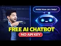 How to Add Animated AI Chatbot to Website No API Key HTML CSS JS Tutorial