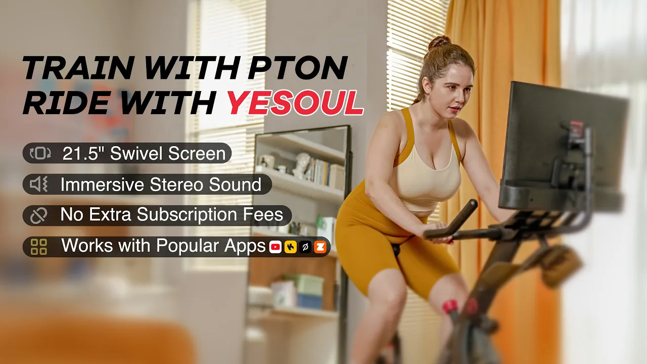 YESOUL FITNESS — Yesoul Screen Bike — Empowering Fitness Journey (YouTube video ad)