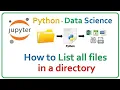 Python - How to List all files in a directory