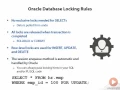 0605 Oracle Database 12c Locking Rules