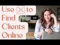 How to Use X Twitter Search to Find Clients Virtual Assistant Tips for Client Outreach