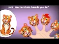 Tiger Finger Family