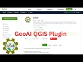 How to Install the New GeoAI Plugin in QGIS Release