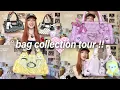 my ENTIRE bag collection tour 40 bags