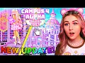 The BIGGEST Update In YEARS Has RELEASED In ROYALE HIGH CAMPUS 4 My Live Reaction ROBLOX