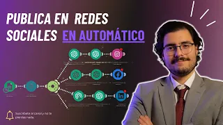 Publica AUTOMÁTICAMENTE en redes con este SISTEMA DE IA | Automatización