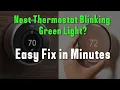 Nest Thermostat Blinking Green Light - What It Means How to Fix It
