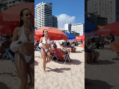 🇧🇷 Fantastic Summer Vibe At Leblon Beach Brazil