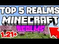 TOP 5 Realms For MCPE 1 21 REALM CODE Minecraft Bedrock - 2026