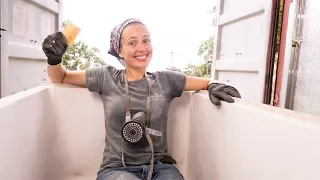 Plywood Bathtub 🛁  [lots of resin and dust] Part 3 LTP #071