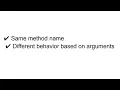 28 2 1 Method Overloading Python-style Example