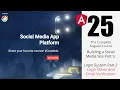 Angular Project 1 Building a Social Media Site Part 5 Login System Part 2