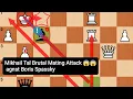 Download Lagu Mikhail Tal Create *Brutal* Mating Attack* After sacrifice Knight and Bishop Against Boris Spassky 😱