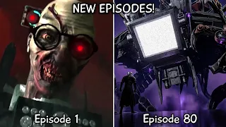 Skibidi Toilet Zombie Universe 1 - 80 All Episodes (60 FPS REMASTERED) Upgraded Jeffrey (Ep. 81?)