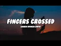 Download Lagu Lauren Spencer-Smith - Fingers Crossed (Lyrics)
