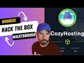 How to solve HTB CozyHosting Hack The Box 2023 Info Disclosure Session Hijack Password Crack
