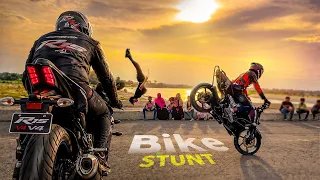 Epic Bike Stunts + Crazy Backflips + Football Skills ! 