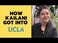 How Kailani Got Into UCLA Cognitive Sciences Major