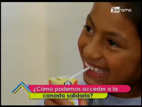 ¿Cómo podemos acceder a la canasta solidaria?