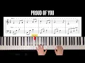 Download Lagu PROUD OF YOU - Fiona Fung || Piano Cover \u0026 Sheet