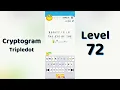 Cryptogram Tripledo Level 72 Solutions Logic Puzzle Game Mini Boss