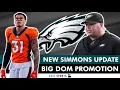 JUST IN NEW Justin Simmons UPDATE In Eagles Free Agency Big Dom DiSandro Gets Promoted
