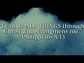 Austin Blanchfill - ALL THINGS (lyric video) Philippians 4:13 Song